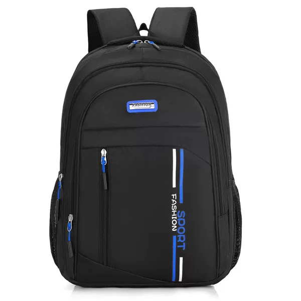 Cross-Border Korean Version of Large-Capacity Student Schoolbags, New Simple Commuter Backpacks, Outdoor Leisure Travel Backpacks for Men and Women