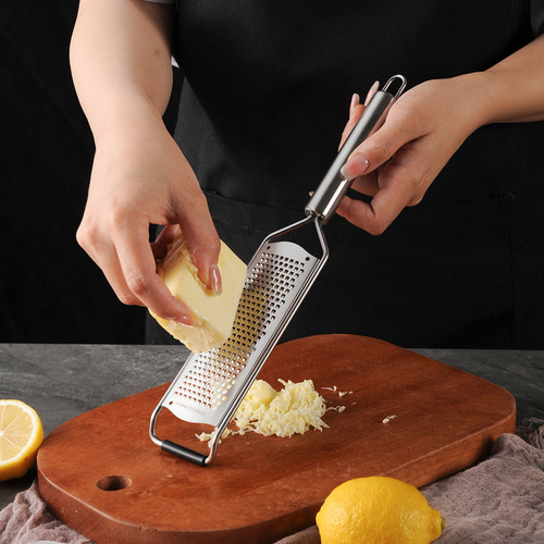 304 stainless steel pipe handle cheese grater lemon grater kitchen cheese grater kitchen gadgets