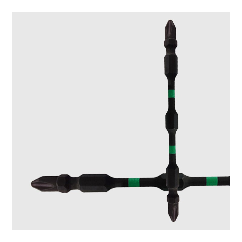 SDA SATA 59813 10 Piezas Set 6.3MM Serie 110MM Long Anti-impacto Doble cabeza de tornillo #3