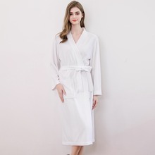 2023欧美跨境新品睡袍 睡袍情侣居家浴袍毛巾料浴袍可外穿家居服