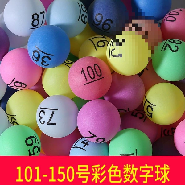 Number 101-150 (color) number ball
