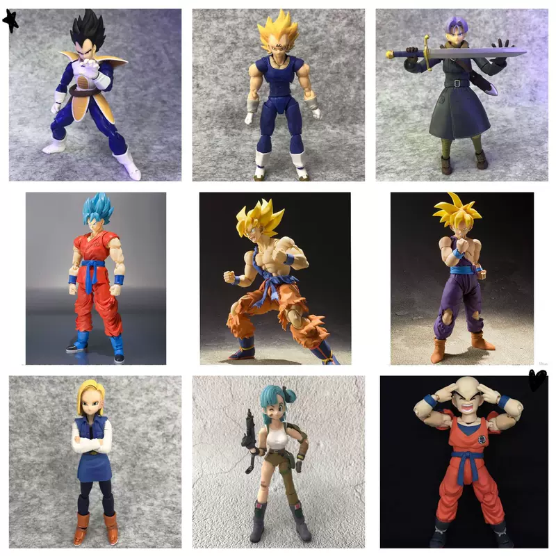 Dragon Ball SHF: Гоку, Вегета, Пхантадахкс, Гохана — коллекционные модели для декора