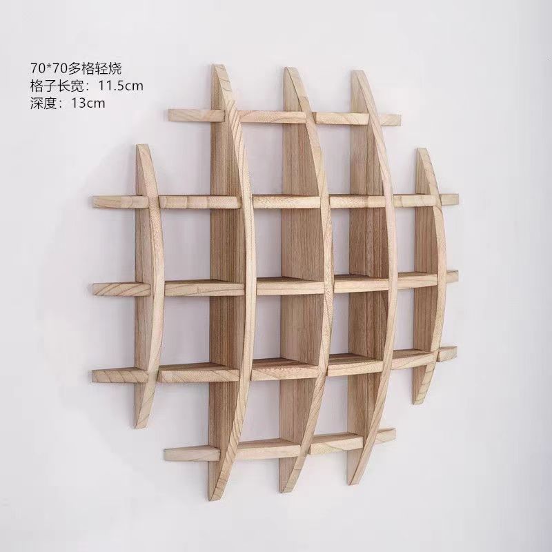 Bogu ラック無垢材モダンシンプル Duobaoge 中国壁掛け壁掛けティーラック収納ラックティーセット Yunzhimin|undefined
