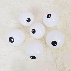 デパート夜市動物型目風船5インチ1.1グラム目風船タコ目風船ラテックス風船