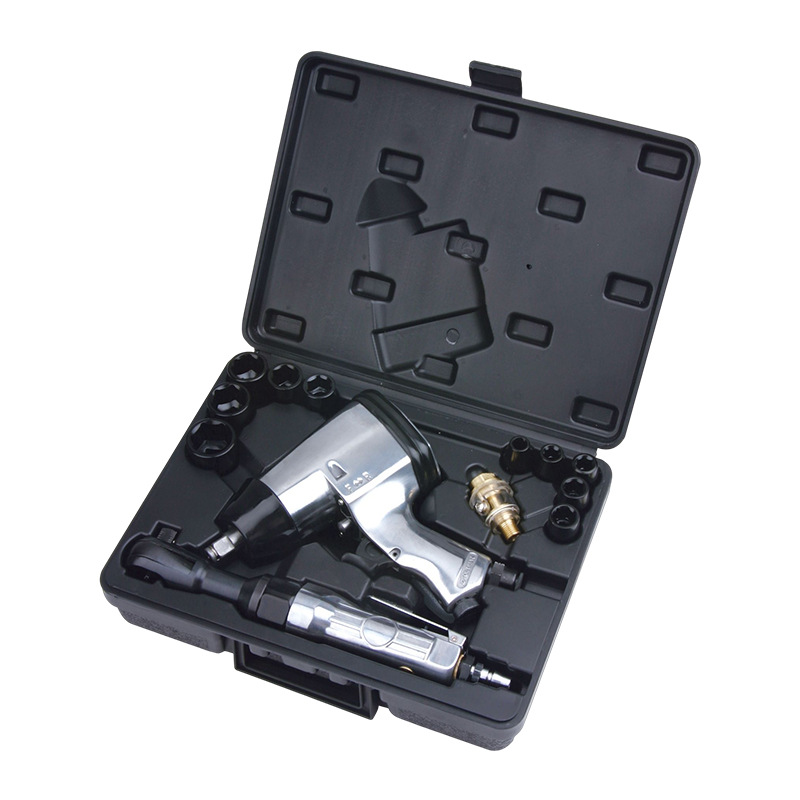 Herramientas de reparación y mantenimiento de automóviles multifuncionales personalizadas, herramientas neumáticas, herramientas de hardware de grado industrial, conjunto de herramientas de reparación de automóviles