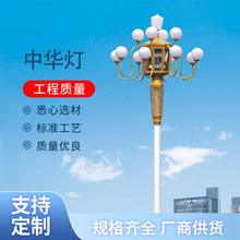中华灯共杆市政道路大型景观灯8米10米12米区公园广场路灯安装