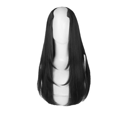 Peluca de cabello largo de mujer de una pieza invisible sin costuras en forma de U simulación Volumen de crecimiento del cabello esponjoso parche de extensión de cabello de alto nivel