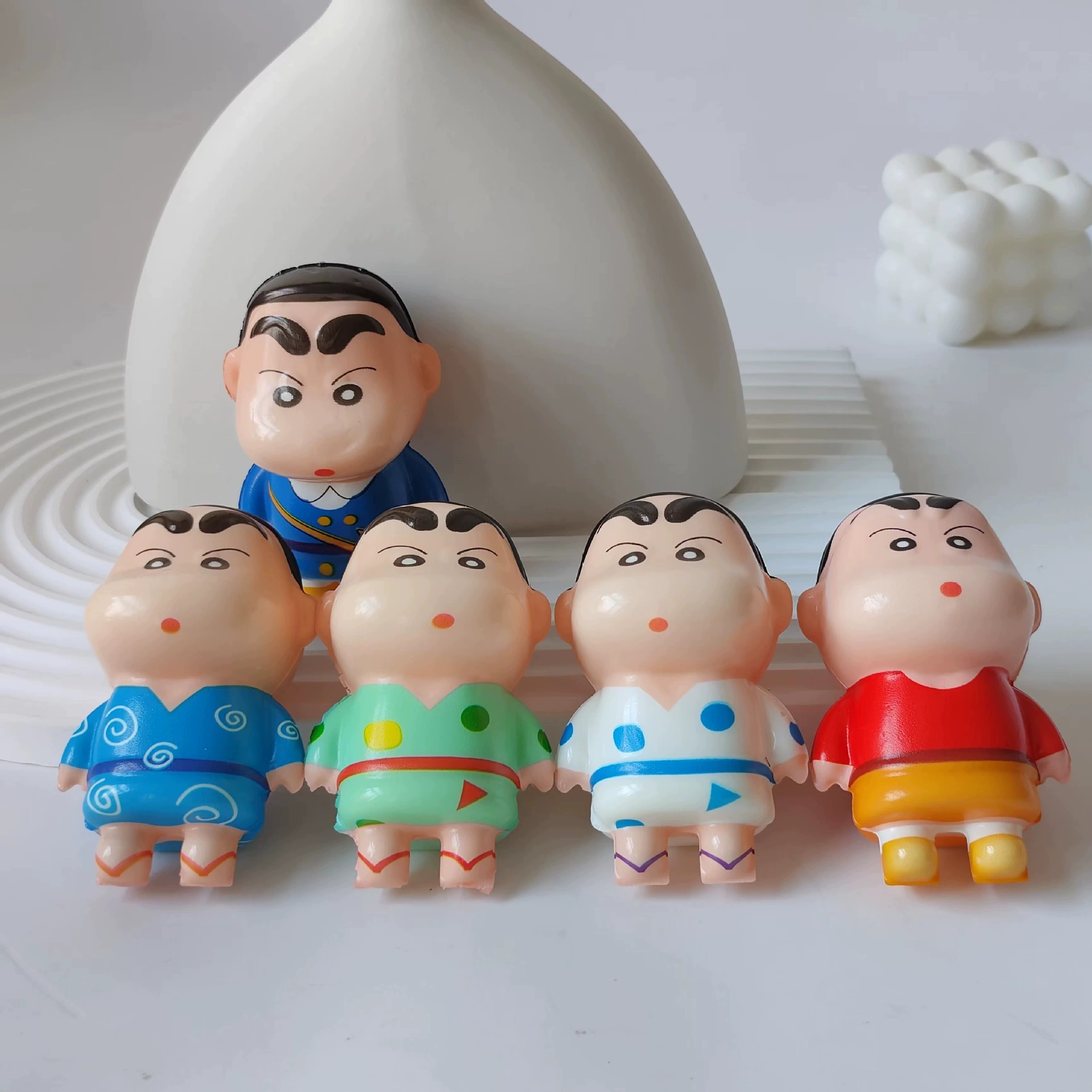 Polyurethane Slime Toy, Anti-Stress Squeezable Figure, Assorted Character Designs