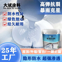 屋顶防水涂料专用防水补漏液体卷材顶楼堵漏王水性聚氨酯防水材料