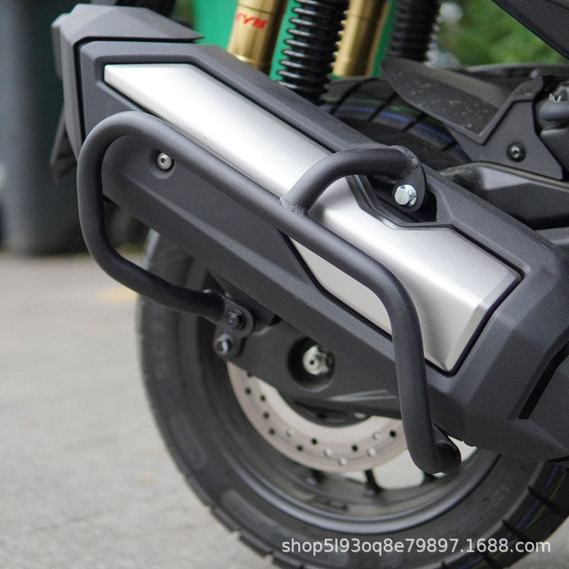ホンダ ADV350 フロントおよびリアバンパー、排気バー、テールフレーム、炭素鋼バンパー修正アクセサリーに適しています。|undefined