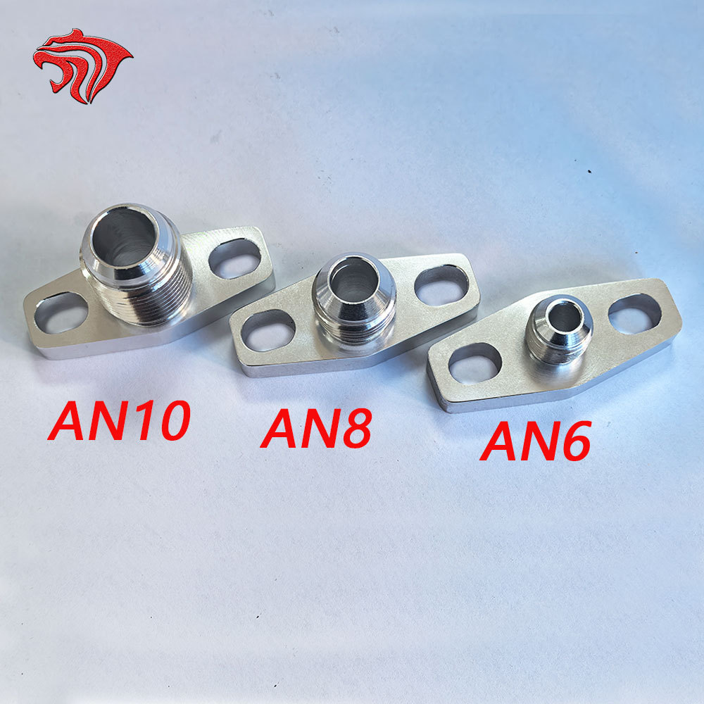 Car Modification Accessories an Aluminum Alloy Gt28Gt30 Turbocharger Flange Turbine Oil Inlet Repair Flange Sleeve
