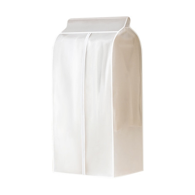 衣服防尘罩家用挂式衣柜防尘袋衣罩全封闭大衣罩羽绒服立体挂衣D