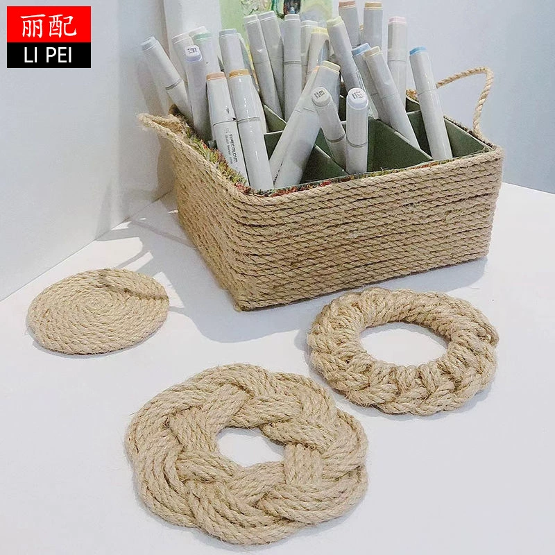 Джекки верёвка для рукоделия DIY Экологическая кошачья матыто цветной декор детский сад грубые материалы текстовая переплетка желтая ручная верёвка