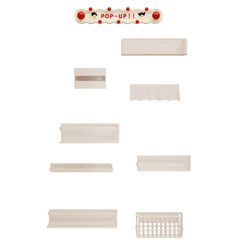 磁気フック玄関ドア傘収納ボックスドア後部収納ラック靴ラックバッグコートティッシュペーパー壁掛けラック