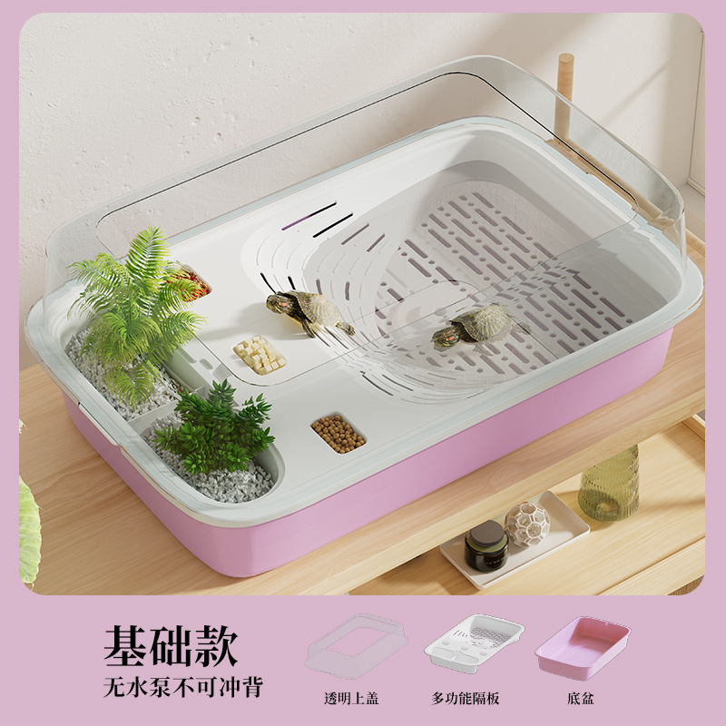 Acuario ecológico paisajístico doméstico de tamaño mediano y pequeño, balcón, sala de estar, tanque de crianza de arroz, granel, venta al por mayor.