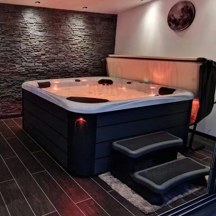 Jacuzzi acrílico al aire libre Surf Spa 5 personas Piscina Villa Excursión Jardín Jacuzzi Piscina