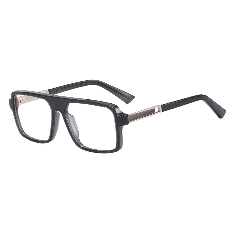 93503 Comercio exterior nuevo retro anti-azul gafas de luz de los hombres ocasionales de negocios gafas cuadradas ultra ligero TR90 marco de la moda