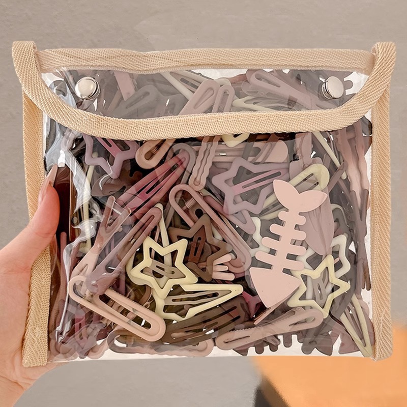 Meilad clip para el cabello para mujeres 2025 nuevo red lateral bang clip para el cabello frente clip para el cabello BB clip para el cabello