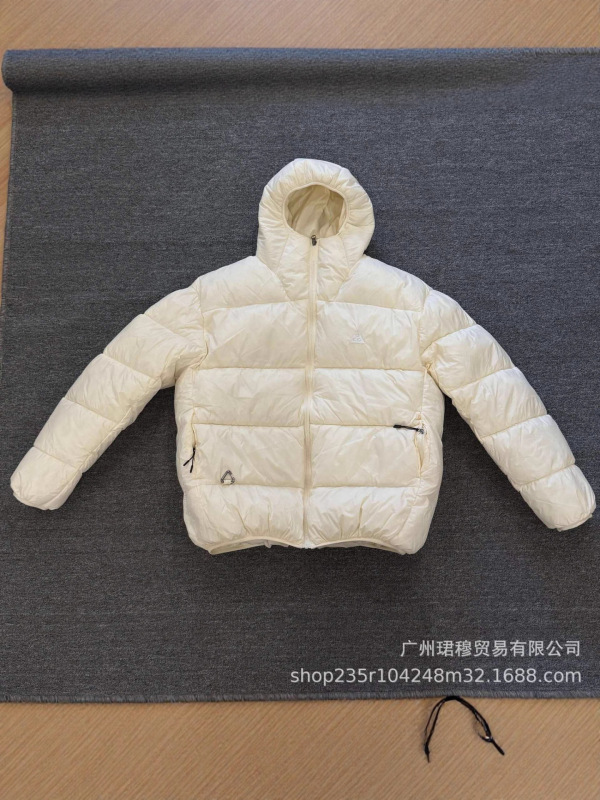 跨境外贸秋冬爆款ACG机能棉服户外男女款棉衣拼色连帽面包服外套|undefined