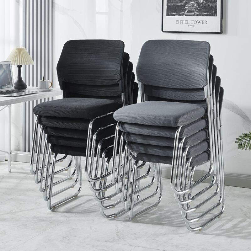 Staff Office Chair, Computer Conference Room Chair, Comfortable for Long Sitting, Simple Armrests, Training Chair, Simple News Chair, Mahjong Chair