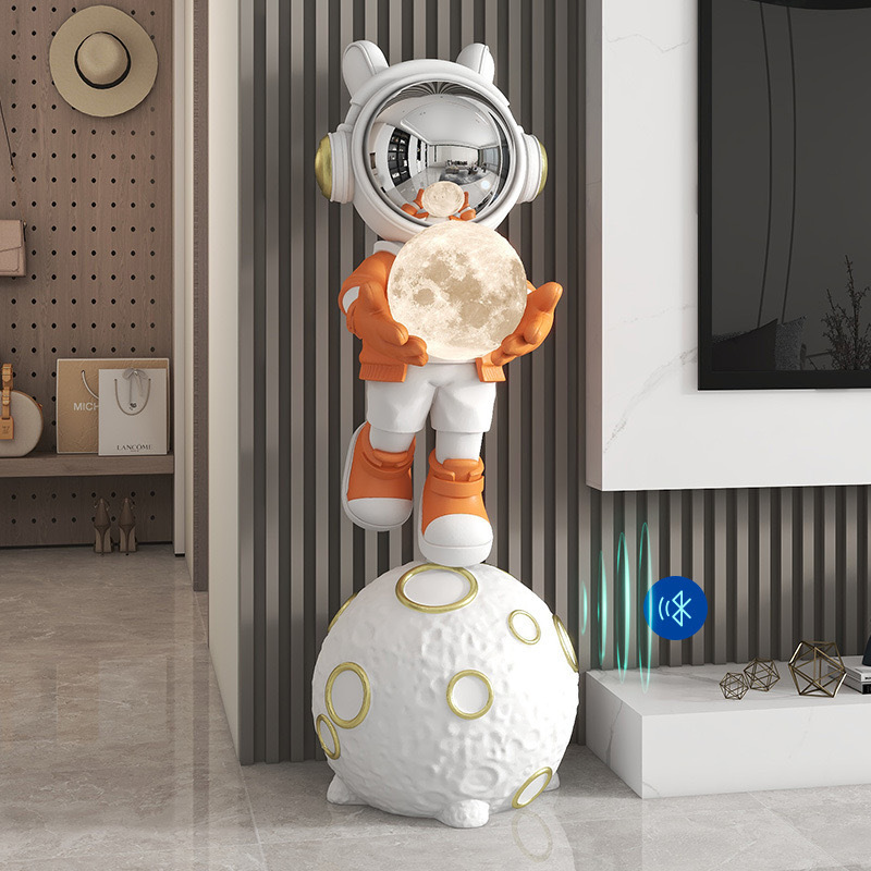 宇宙飛行士宇宙飛行士床置き大型装飾品リビングルームテレビキャビネットホテル新居引っ越し新しい家引っ越し家具|undefined