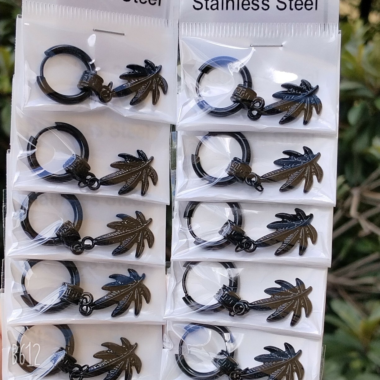 2.5 pendientes de acero de titanio gruesas y el mismo modelo crian orejas joyas de moda con pendientes de acero inoxidable con hilo redondo personalizado image 38