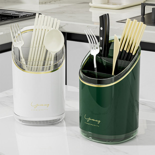 Chopsticks Storage Rack Household Chopsticks Cage Draining Chopsticks Holder Kitchen Storage Box Chopsticks Basket Knife and Fork Spoon Storage Rack
