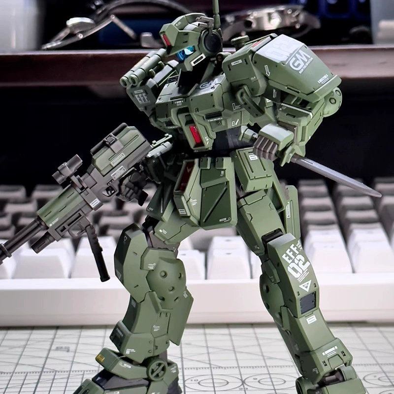 Gundam assembly model HG attack free series mecha model Babatos figure toy boy