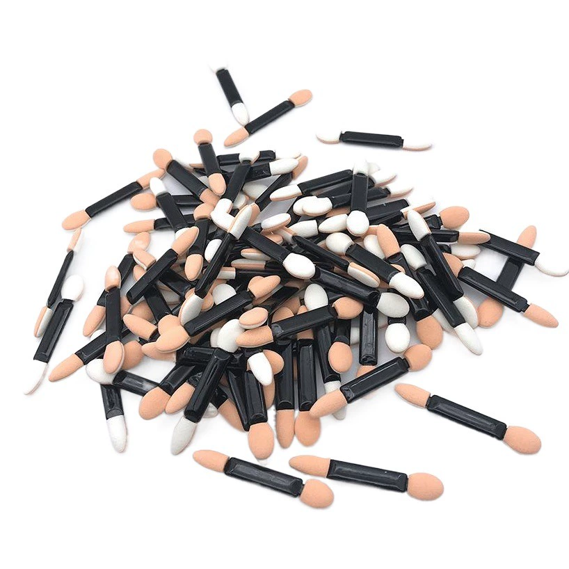 Прямые поставки с фабрики Двуглавые латексные хлопковые тени для век Карандаш для глаз карандаш для глаз Halo палочка макияж хлопок макияж одноразовый инструмент