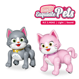 Cross-border cat intelligent animal remote control animal toy touch induction voice control dancing children remote control toy