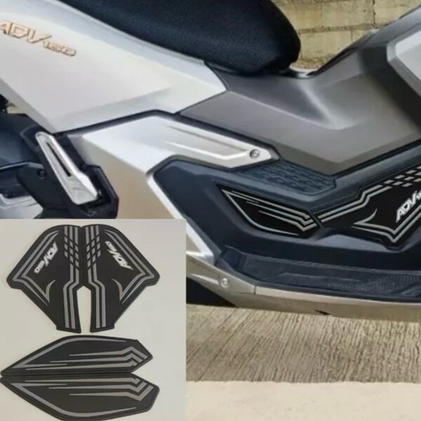 Honda Adv 160: Honda ADV 160 body protective exhaust pipe guard