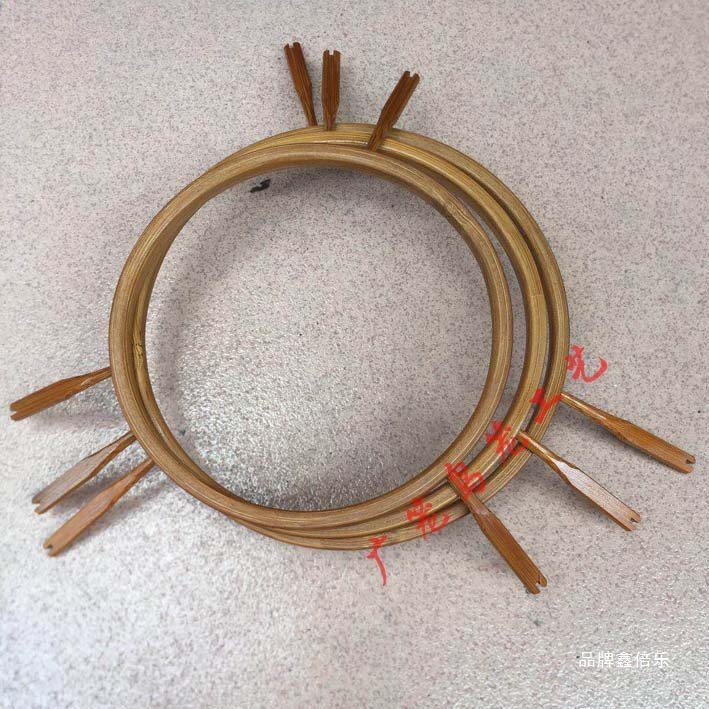 绣眼笼金青笼广笼波笼老竹笼广式竹制罗汉圈杠圆杠配件