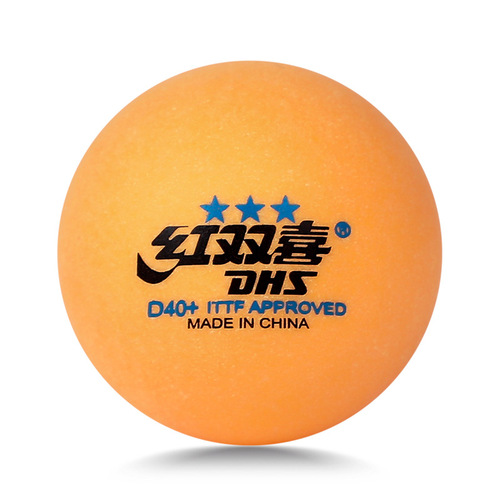 Double Happiness table tennis one star two star three star competition training indoor children's game top 40+ white table tennis balls