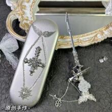 原创哥特风美工刀碟仙小众亚文化学生手账刻刀复古diy轻奢刀笔刀