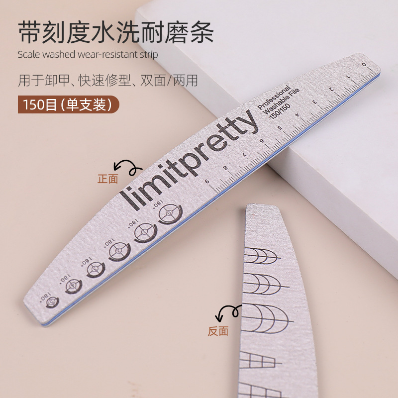 Tipo A, nueva tira de pulido, tira de frotamiento de esponja, venta directa de fábrica, con escala, lavado con agua, sin arena, tira de frotamiento resistente al desgaste al por mayor