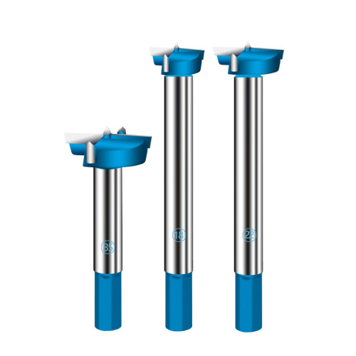 Woodworking hole opener wood board hole drill bit hinge hinge hole plastic drawer key hole puncher