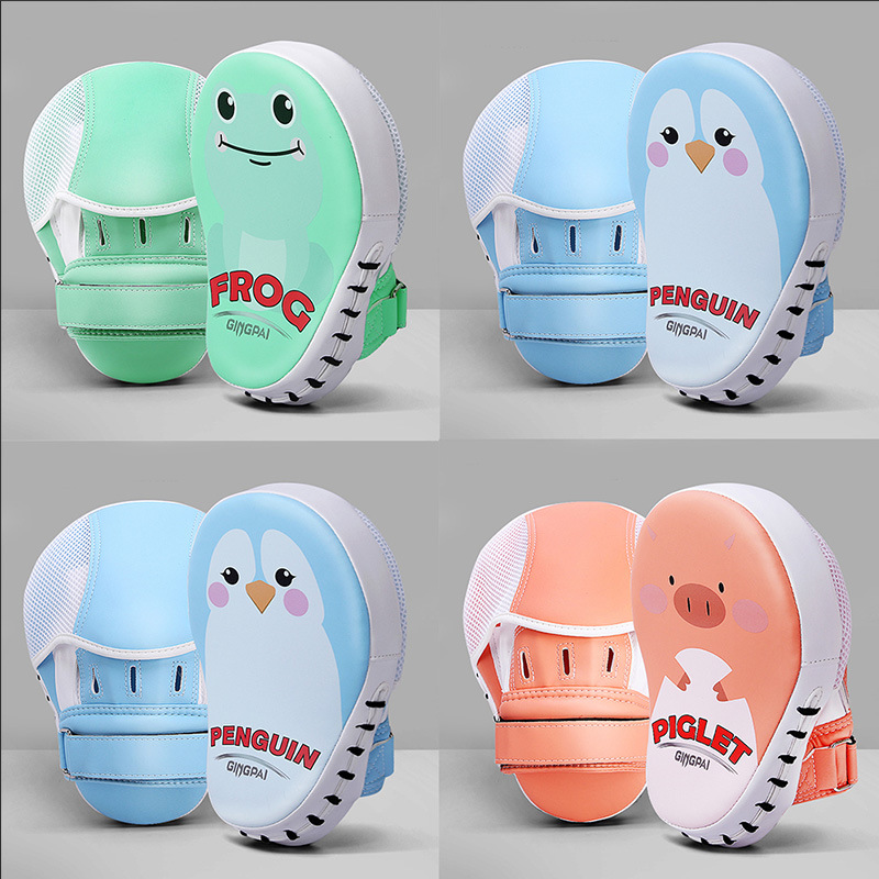 Boxer target curved boxing target children's foot target Taekwondo kick target Sanda Muay Thai target adult reaction training target