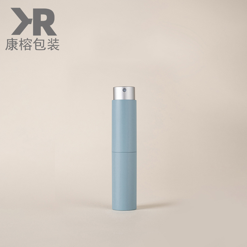En stock 8/10ml de perfume giratorio sub-botella ambientador oral botella de spray botella de perfume de prensado de alta gama botella de spray bucal