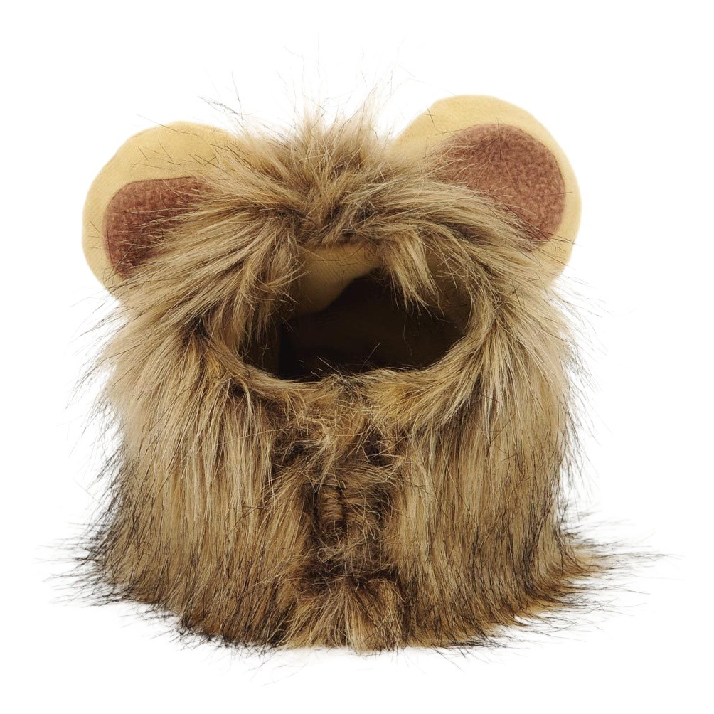 Venta lindo velcro ajustable universal Otoño e Invierno León transformación sombrero para mascotas Wansheng Festival fantasma vestir gato y perro