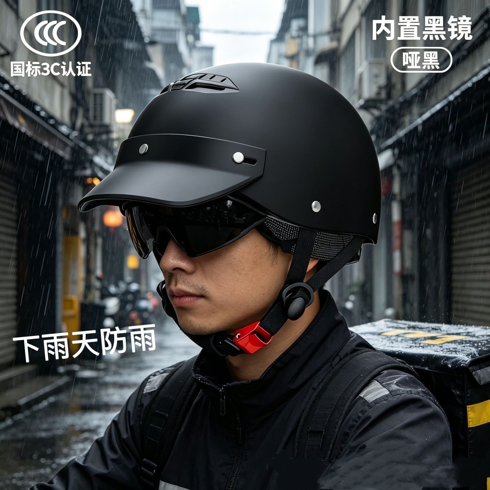 New certified electric vehicle helmet for men and women, does not press on hair, summer sun protection, motorcycle half helmet, safety helmet