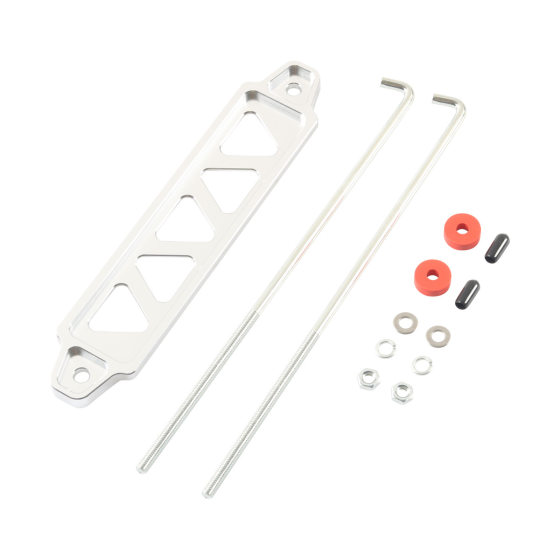 5-hole aluminum alloy car battery bracket/car battery fixed bracket applicable to cars/trucks/trailers
