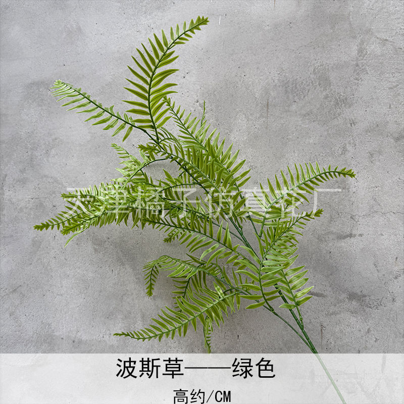 Flores de boda de alta calidad de flores de madera verde de bambú y lirio de pino masson de alta calidad