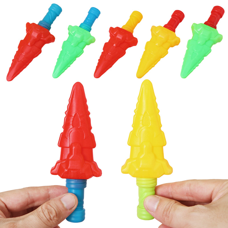 No lesionado PVC modelo de color caramelo cuchillo lindo escuela jardín de infantes regalo modelo de juguete festivales transfronterizos