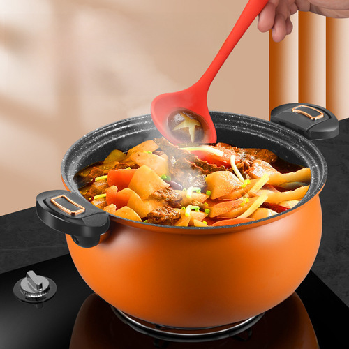 Large Capacity Multi-purpose Micro-pressure Cooker Non-stick Pressure Cooker Household Fatso Cooking Soup Pot Electric Universal Model