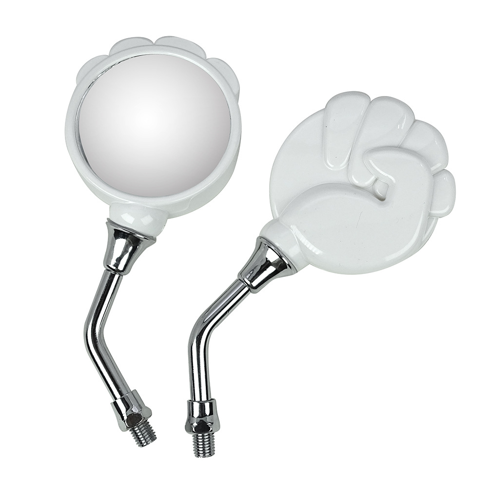 Electric Scooter Modified Reflector, Motorcycle Rearview Mirror, Scissor Hand V Gesture Reflector