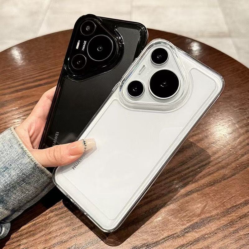 简约纯色适用苹果17promax手机壳防摔iphone16透明15欧美14全包13