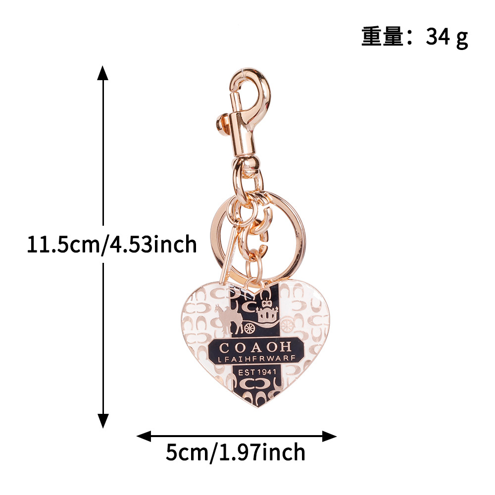 Transfronterizos directamente para bolsas de cereza colgantes de moda llaveras de automóviles llaveras de Amazon llaveras de metal accesorios de bolsas al por mayor