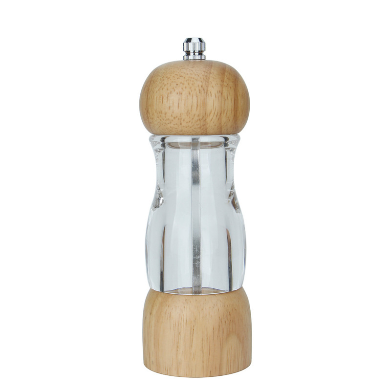 卸売り木胡椒研磨器キッチン胡椒瓶木質海塩黒胡椒粒研磨器セット家庭用|undefined