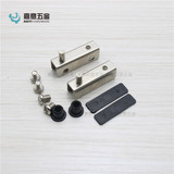 Стеклянный шарнир, зажим для двери, фиксаторы в комплекте