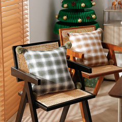 節日抱枕節日主題風氛圍感沙發客廳靠枕美拉德風高級感床頭靠墊